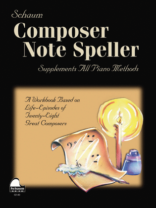 Book cover for Composer Note Speller