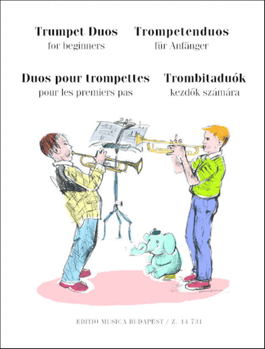 Trompeten Duos für Anfänger Trumpet Duet scores gallery preview page 1