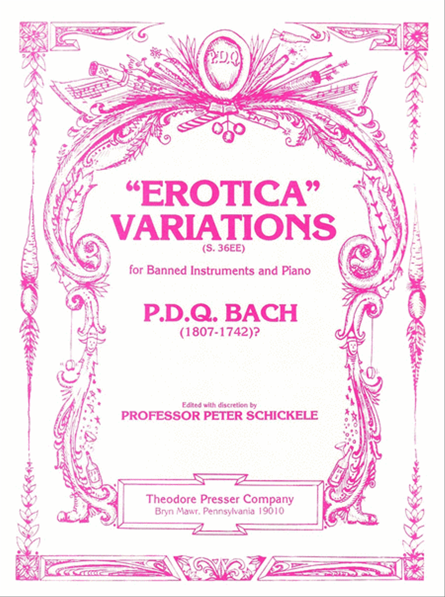 Erotica Variations Chamber Music scores gallery preview page 1
