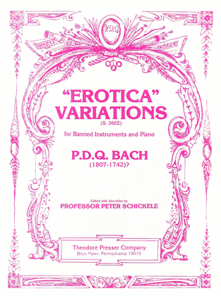 Book cover for Erotica Variations