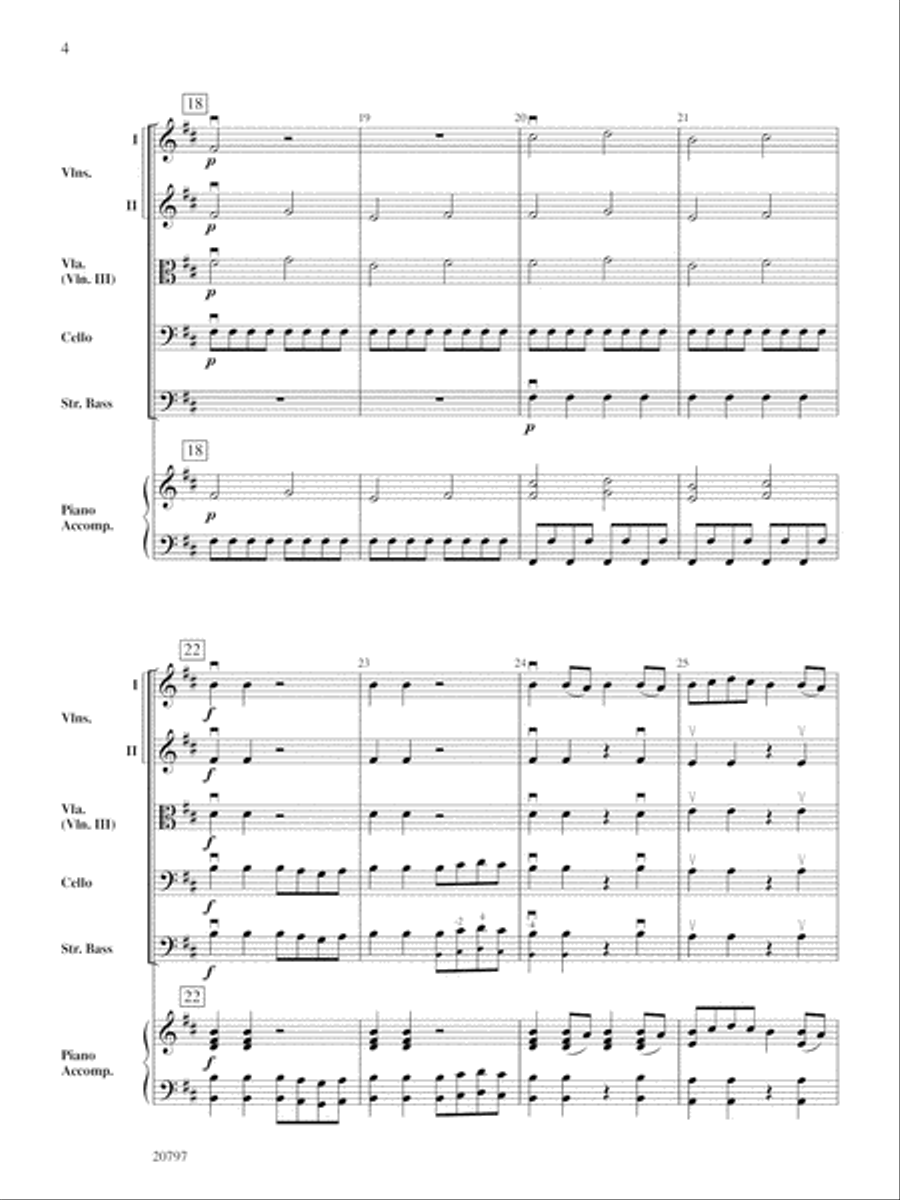 Dragonhunter: Score String Orchestra scores gallery preview page 4