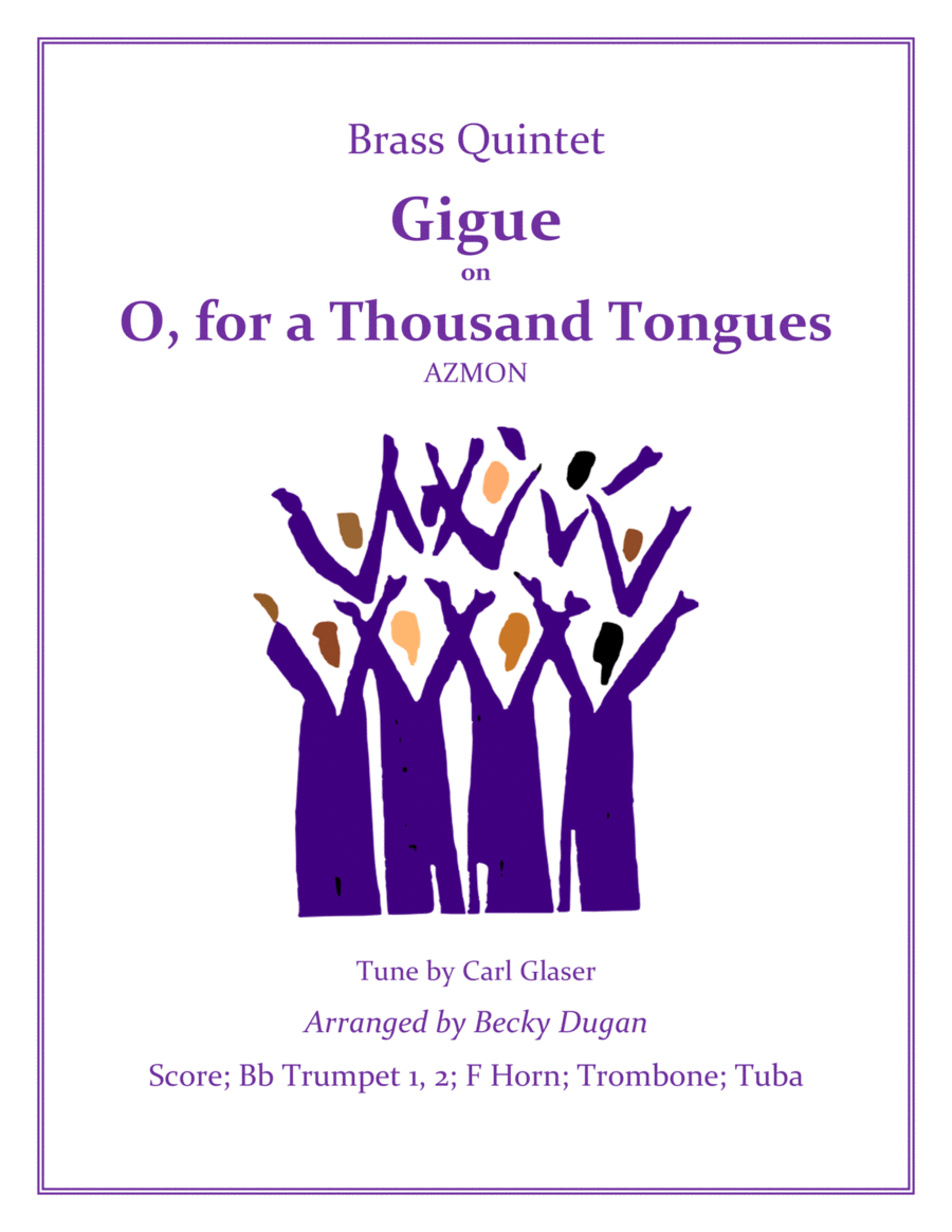 AZMON - Gigue AZMON - Gigue Sacred scores gallery preview page 1