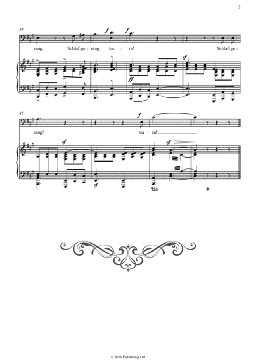 Vier Husarenlieder, Op. 117 Voice Solo scores gallery preview page 4