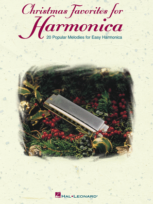 Book cover for Christmas Favorites for Harmonica
