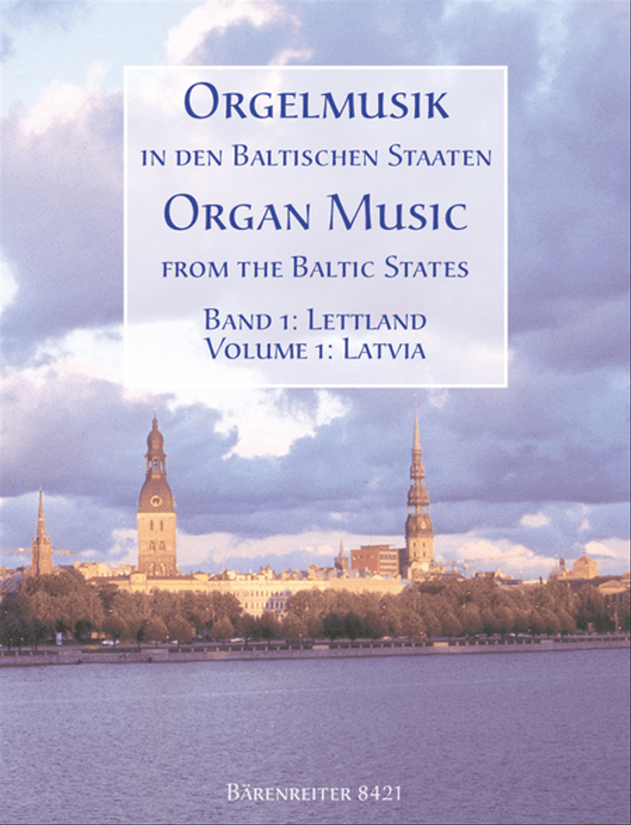 Orgelmusik in den baltischen Staaten, Band 1: Lettland Organ scores gallery preview page 1