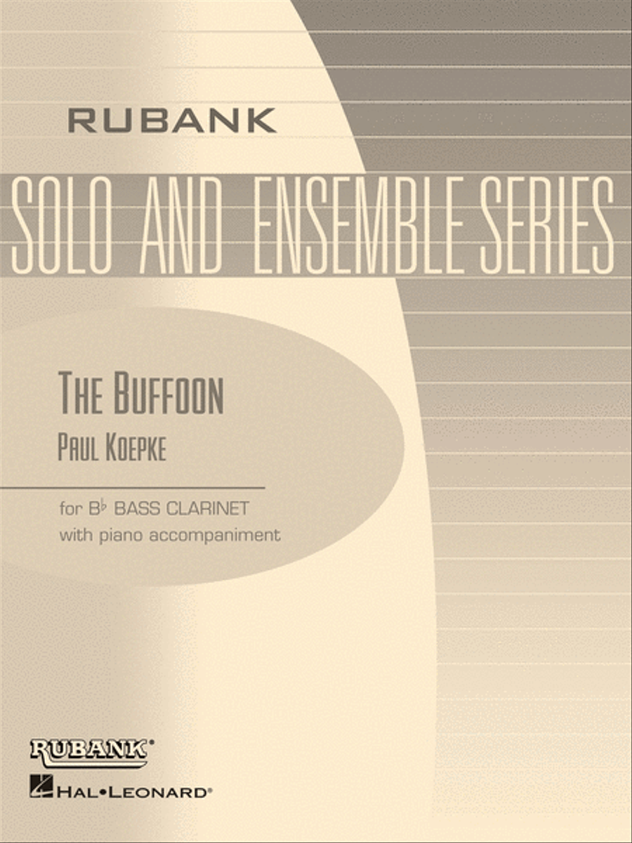 The Buffoon Bass Clarinet scores gallery preview page 1