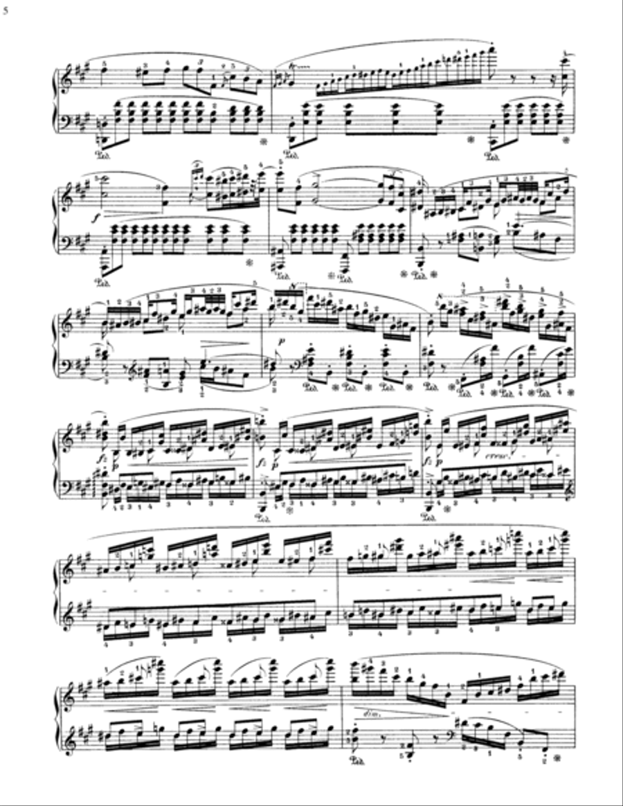 Chopin - Allegro de concert Op 46 Piano Solo scores gallery preview page 6