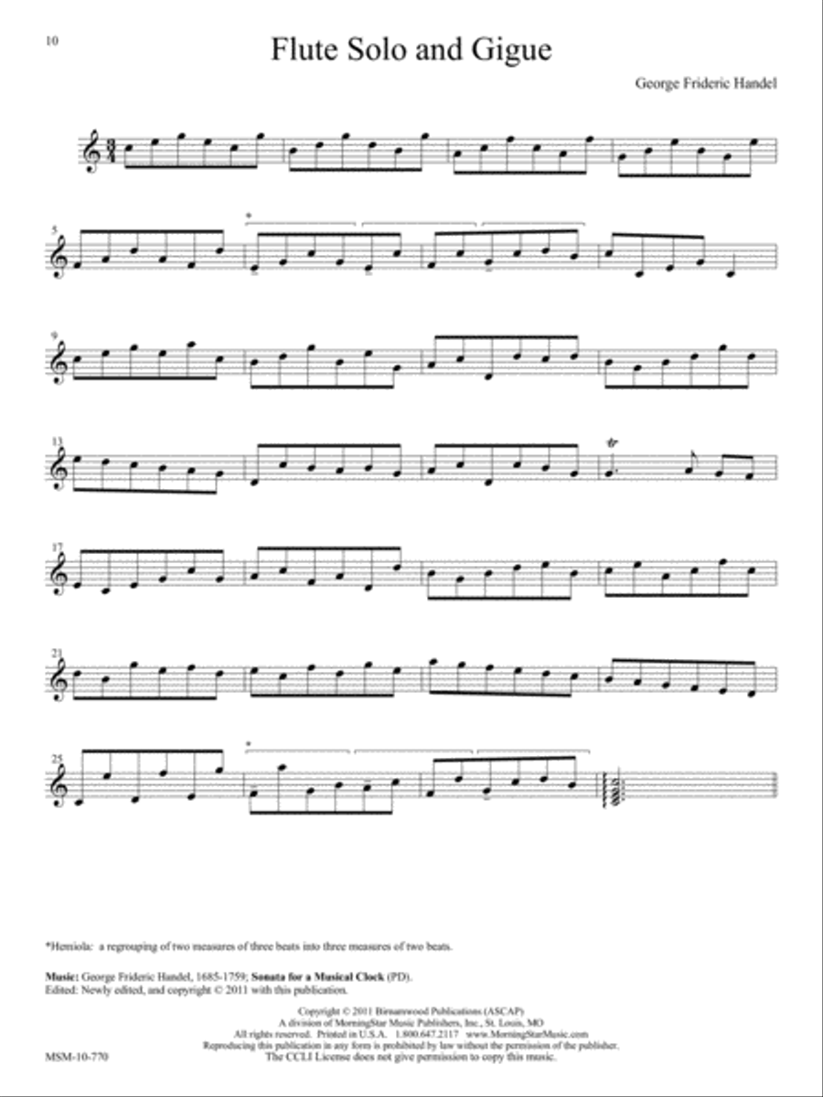 17th and 18th Century Organ Voluntaries for Manuals and Manuals with Pedal Points Organ scores gallery preview page 6