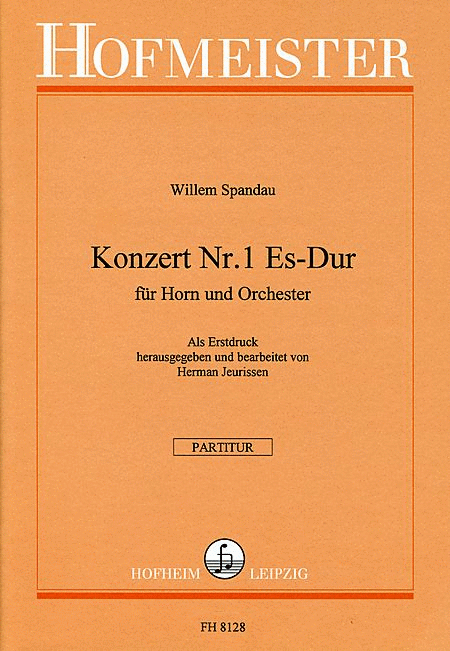 Konzert Nr. 1 Es-Dur fur Horn und Orchester / Partitur