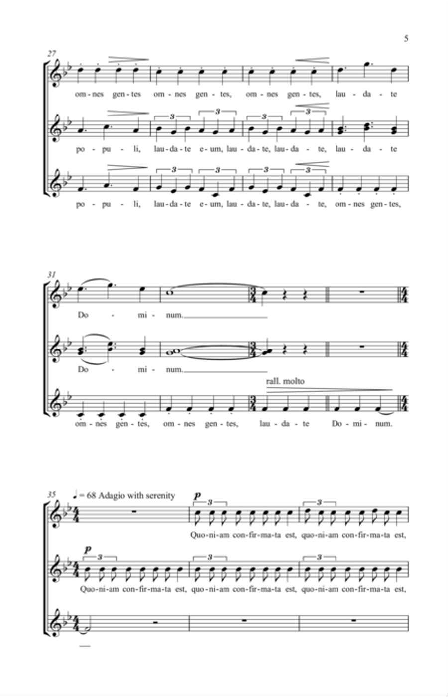 Laudate Dominum SSA scores gallery preview page 8