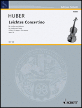 Huber A Leicht Concert G-dur Op36 (ep)