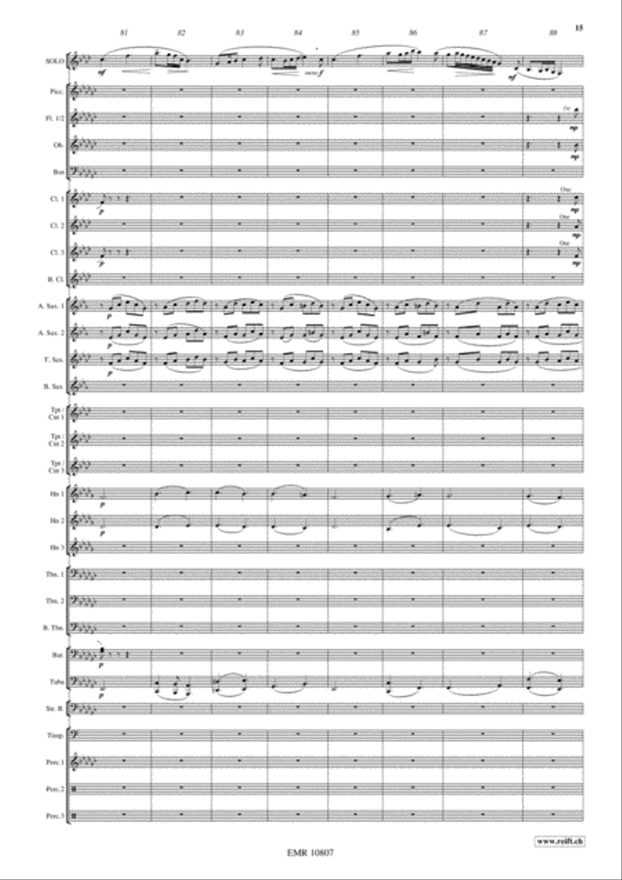 Saltatio Diabolica Saltatio Diabolica Concert Band scores gallery preview page 16