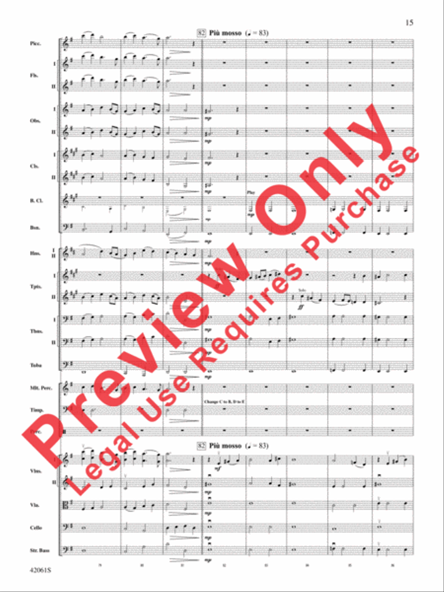 South County Sketches Full Orchestra scores gallery preview page 16