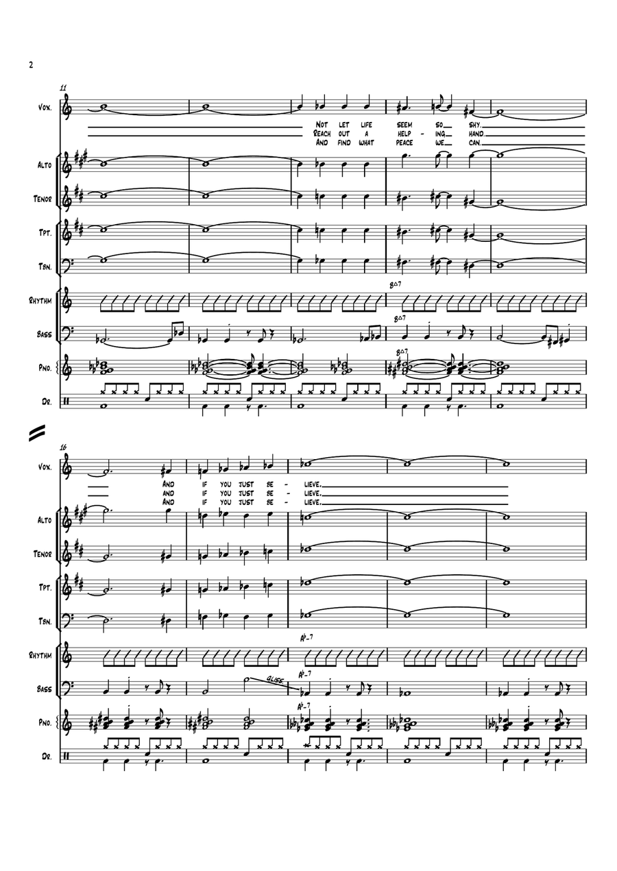 Rise Jazz Ensemble scores gallery preview page 2
