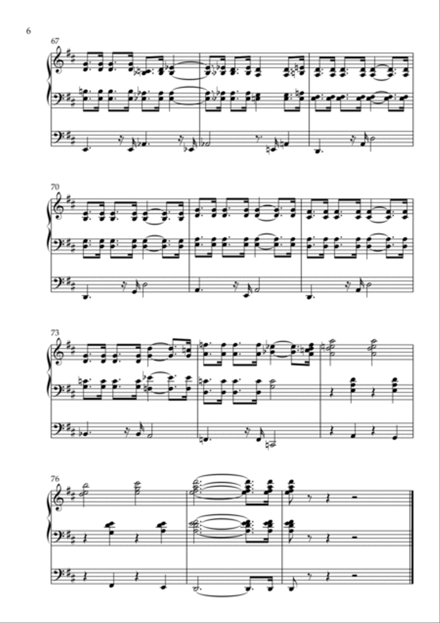 Lithuanian Folk Suite, Op. 150 (Organ Solo) Organ Solo scores gallery preview page 6
