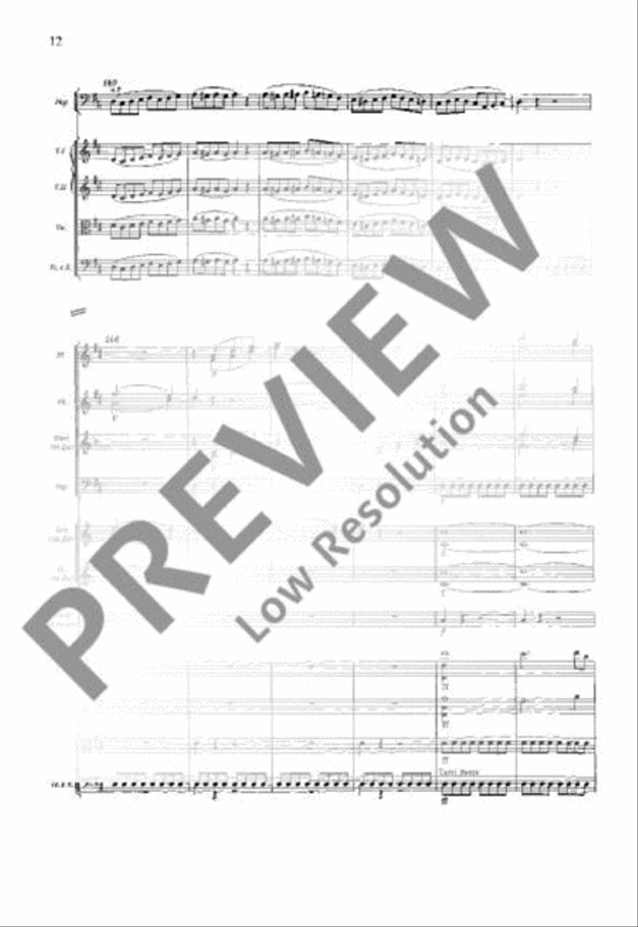 The Marriage of Figaro Orchestra scores gallery preview page 19