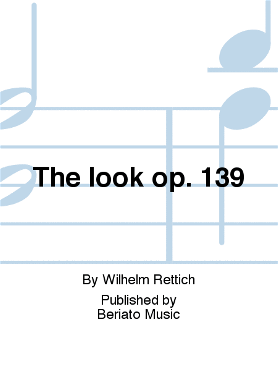 The look op. 139 Low Voice scores gallery preview page 1