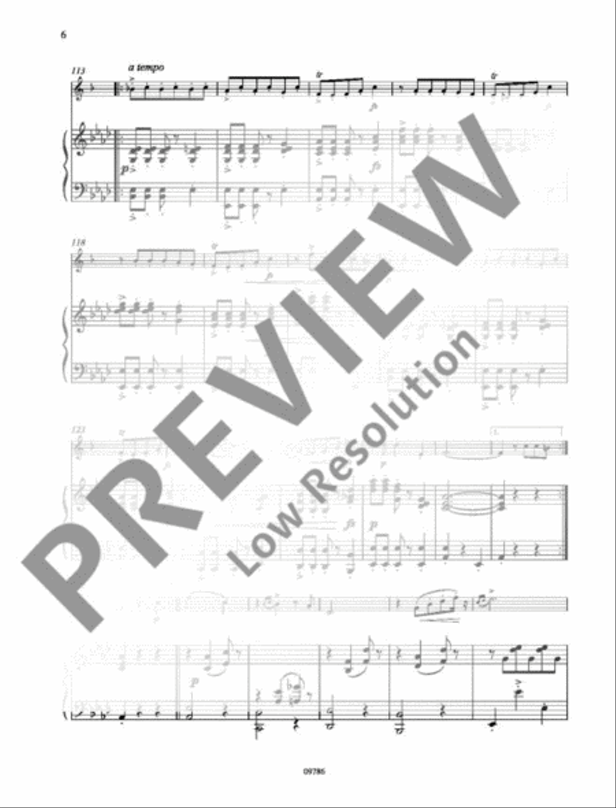 Love's Joy - Love's Sorrow Piano Accompaniment scores gallery preview page 9