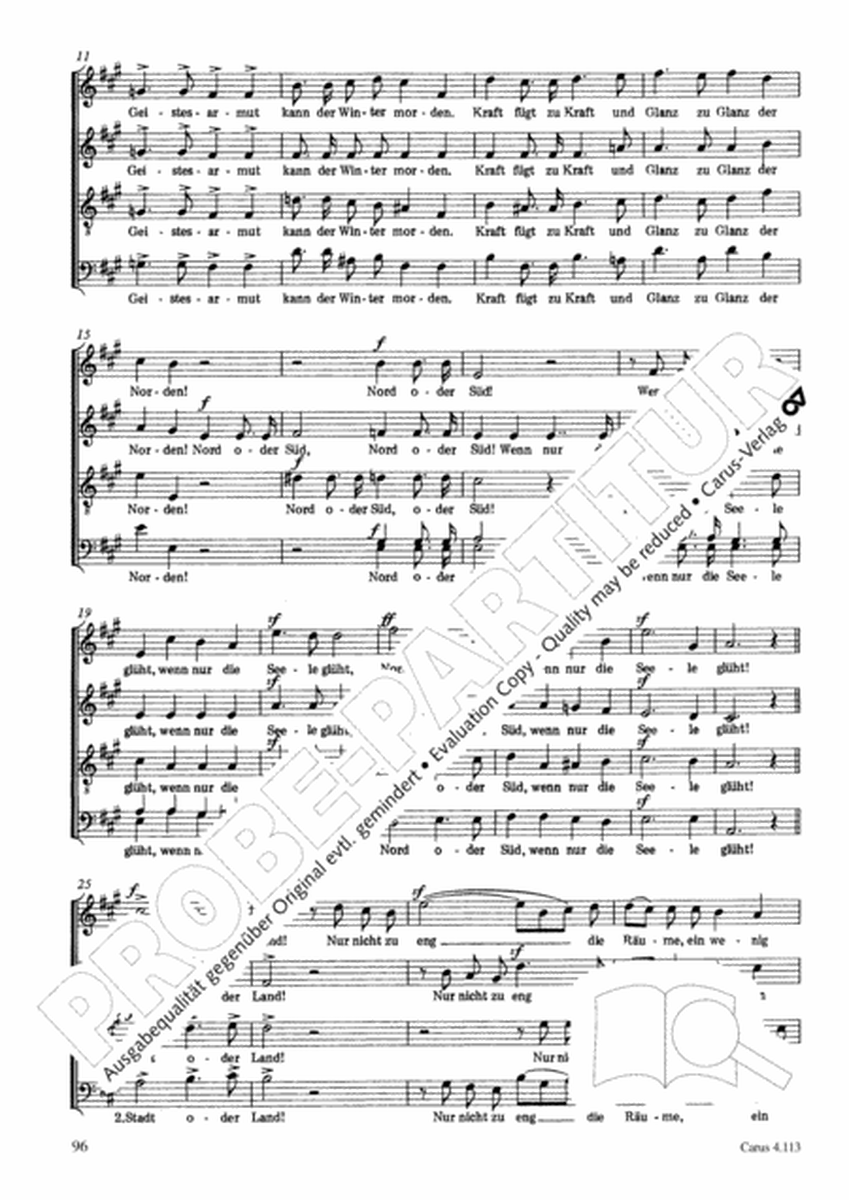 Schumann: Works for mixed choir a cappella