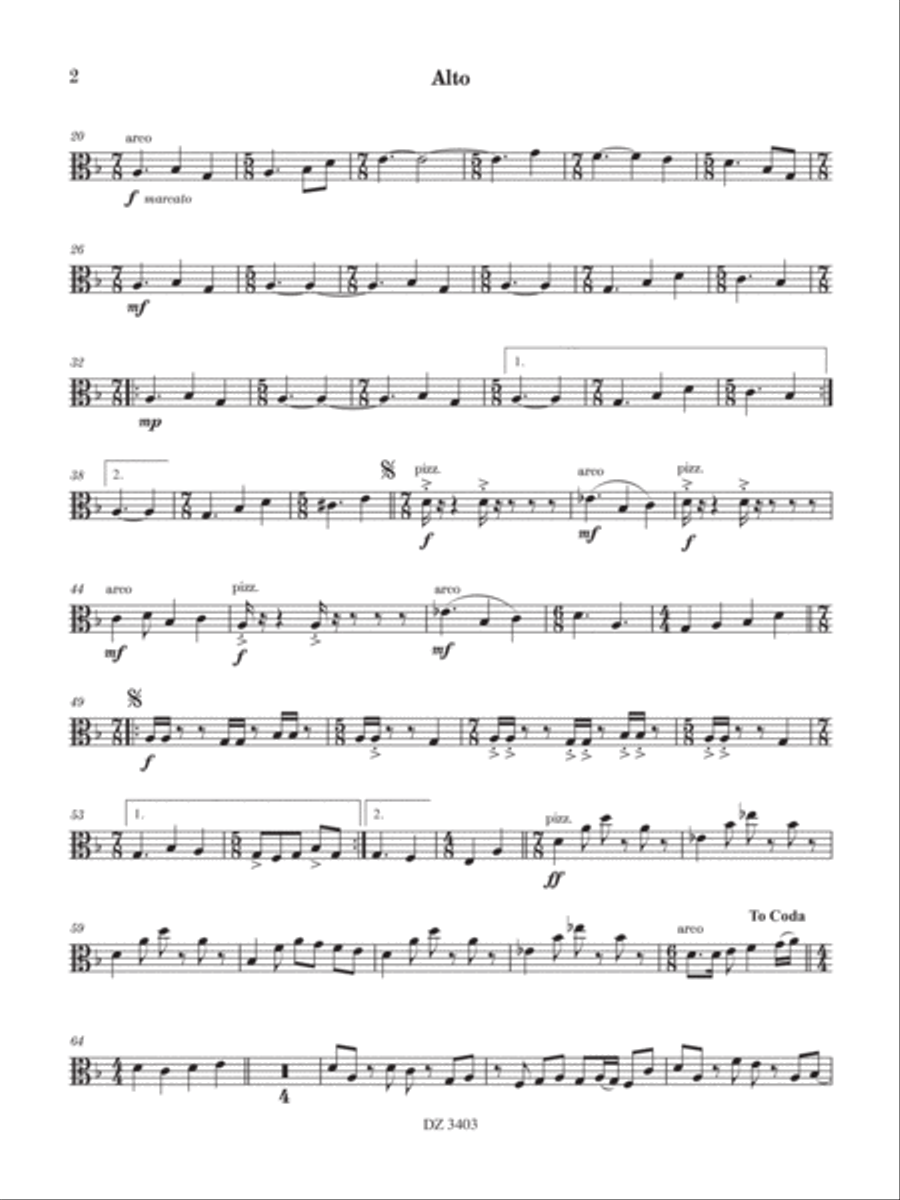 Algiers Score scores gallery preview page 5