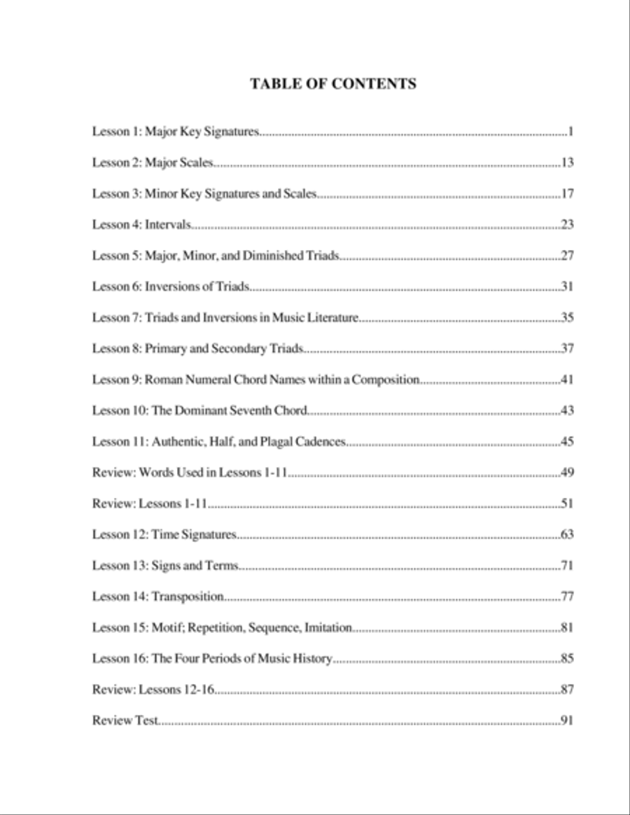 Basics of Keyboard Theory: Level IV (intermediate)