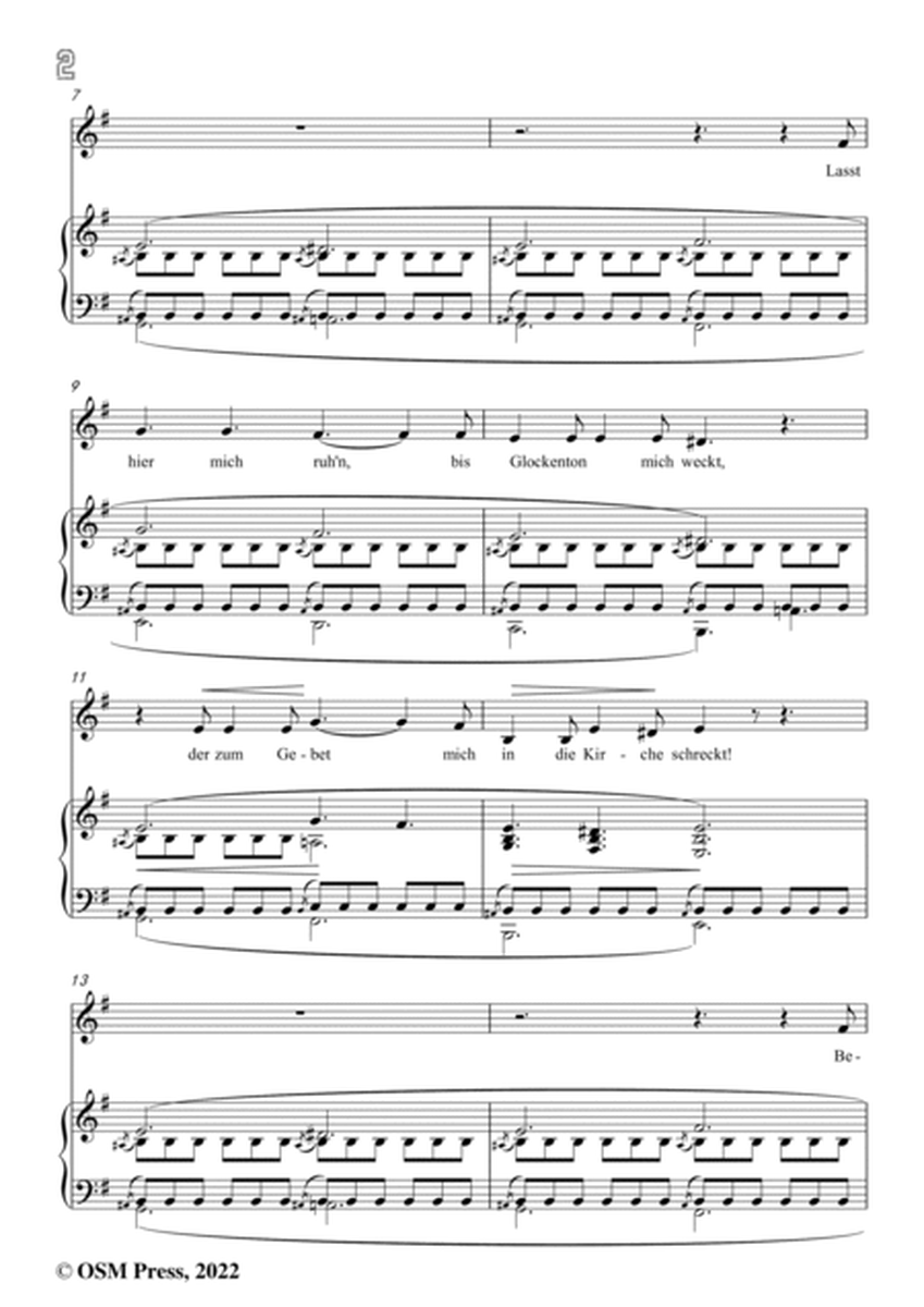 Loewe-Der Pilgrim von St. Just,in e minor,Op.99 No.3,from 4 Balladen,for Voice and Piano