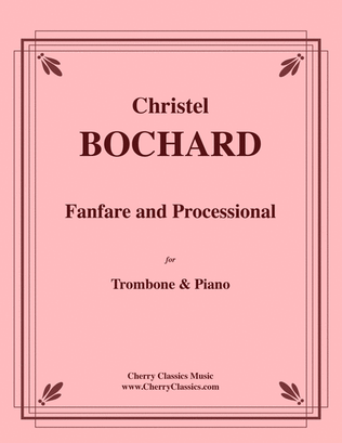 Book cover for Fanfare and Processional for Trombone and Piano