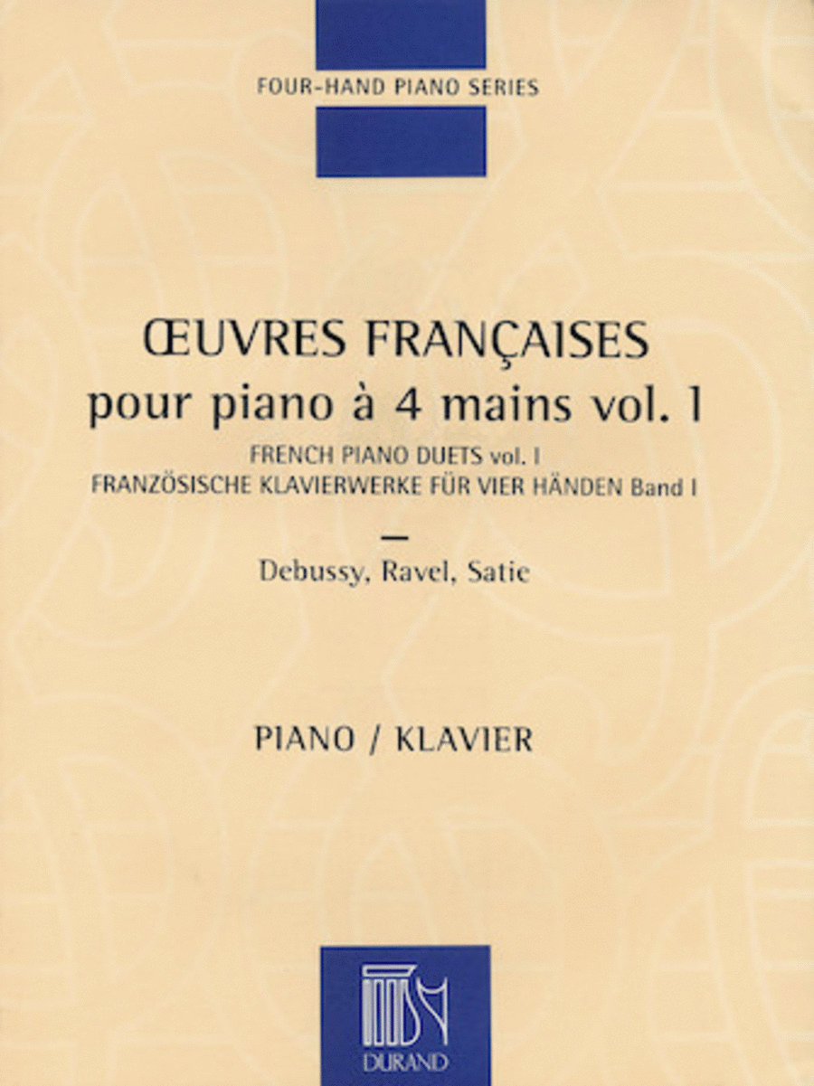 French Piano Duets – Volume 1 Piano Duet scores gallery preview page 1