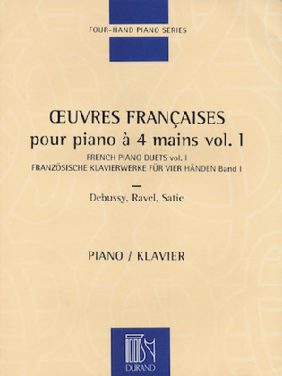 Book cover for French Piano Duets – Volume 1
