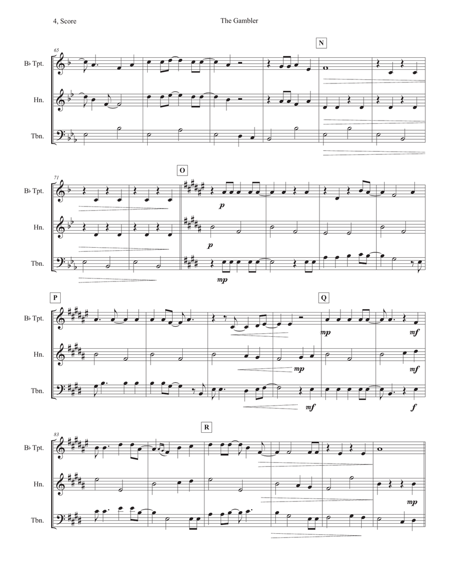 The Gambler School and Community scores gallery preview page 4