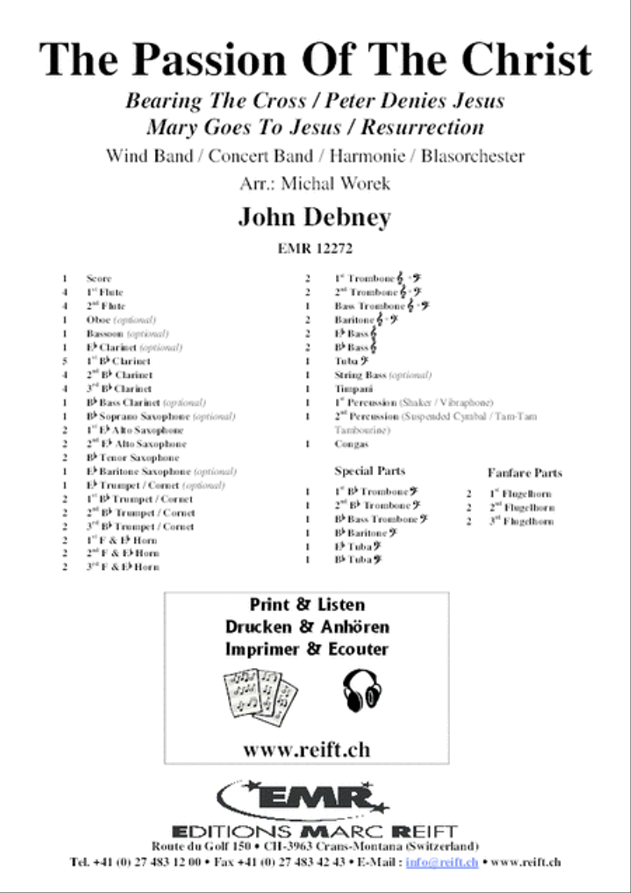 The Passion Of The Christ Concert Band scores gallery preview page 2
