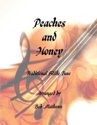 Book cover for Peaches And Honey for solo Violin (Fiddle)