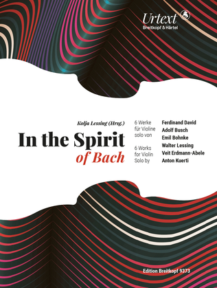Book cover for In the Spirit of Bach