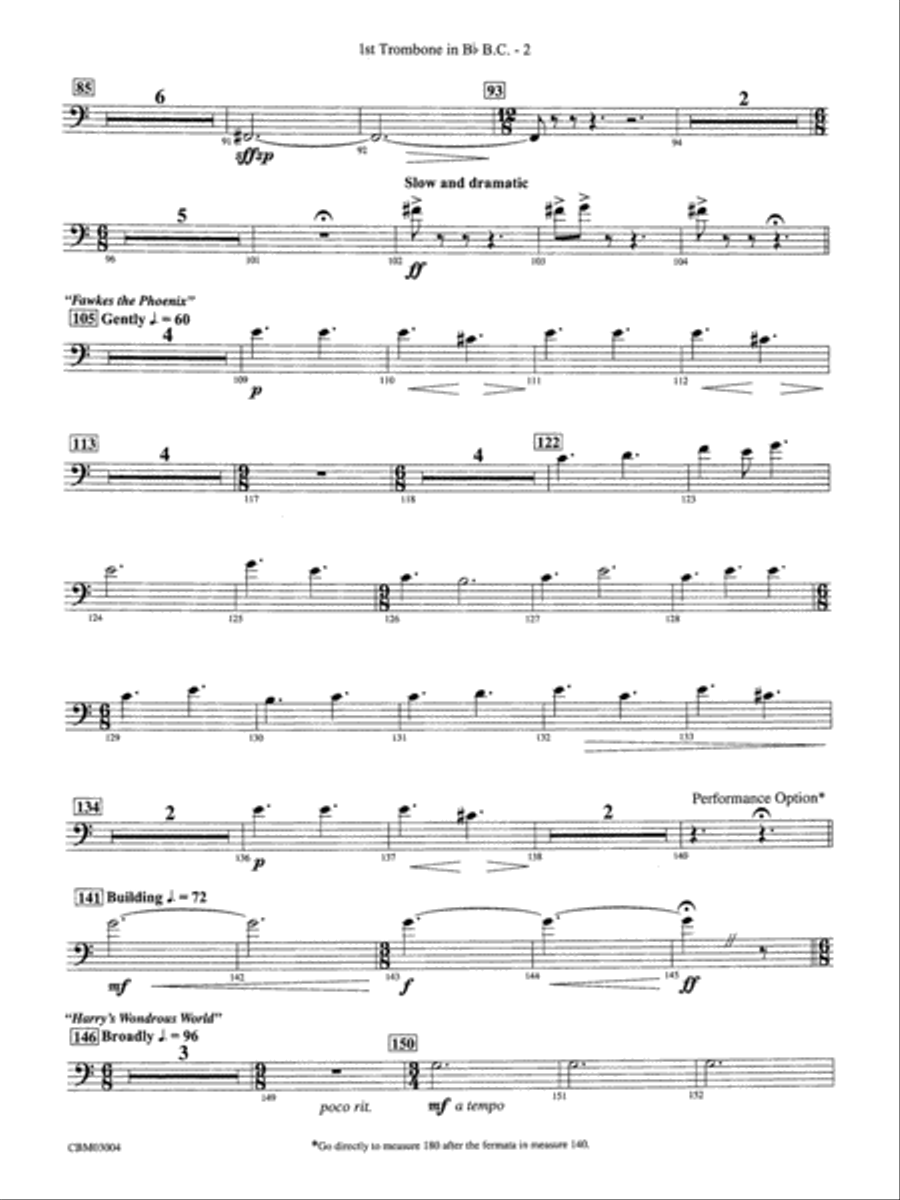 Harry potter hotsell theme trombone