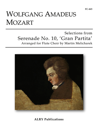 Selections from Serenade No. 10, 'Gran Partita' for Flute Choir