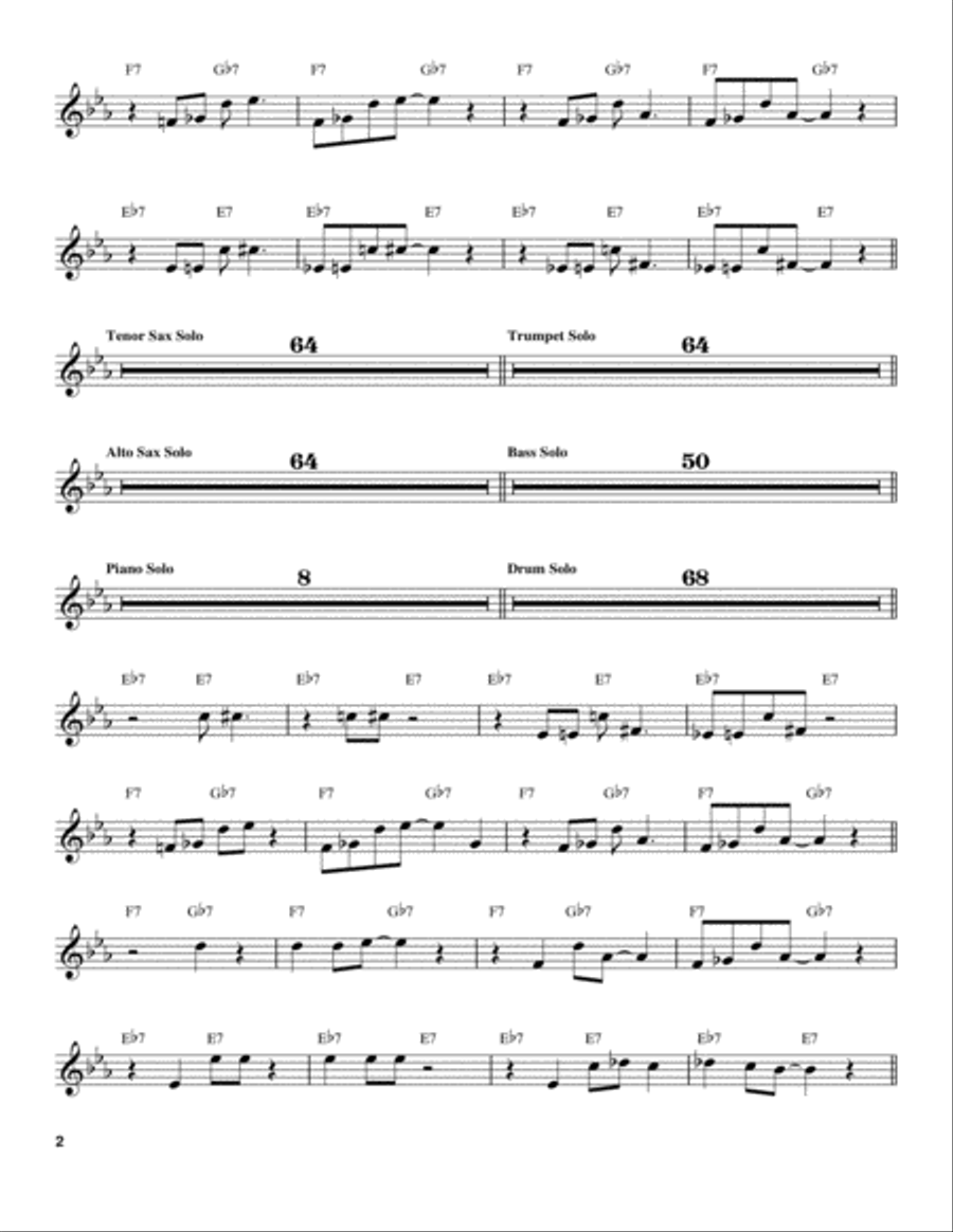 Epistrophy Epistrophy School and Community scores gallery preview page 2
