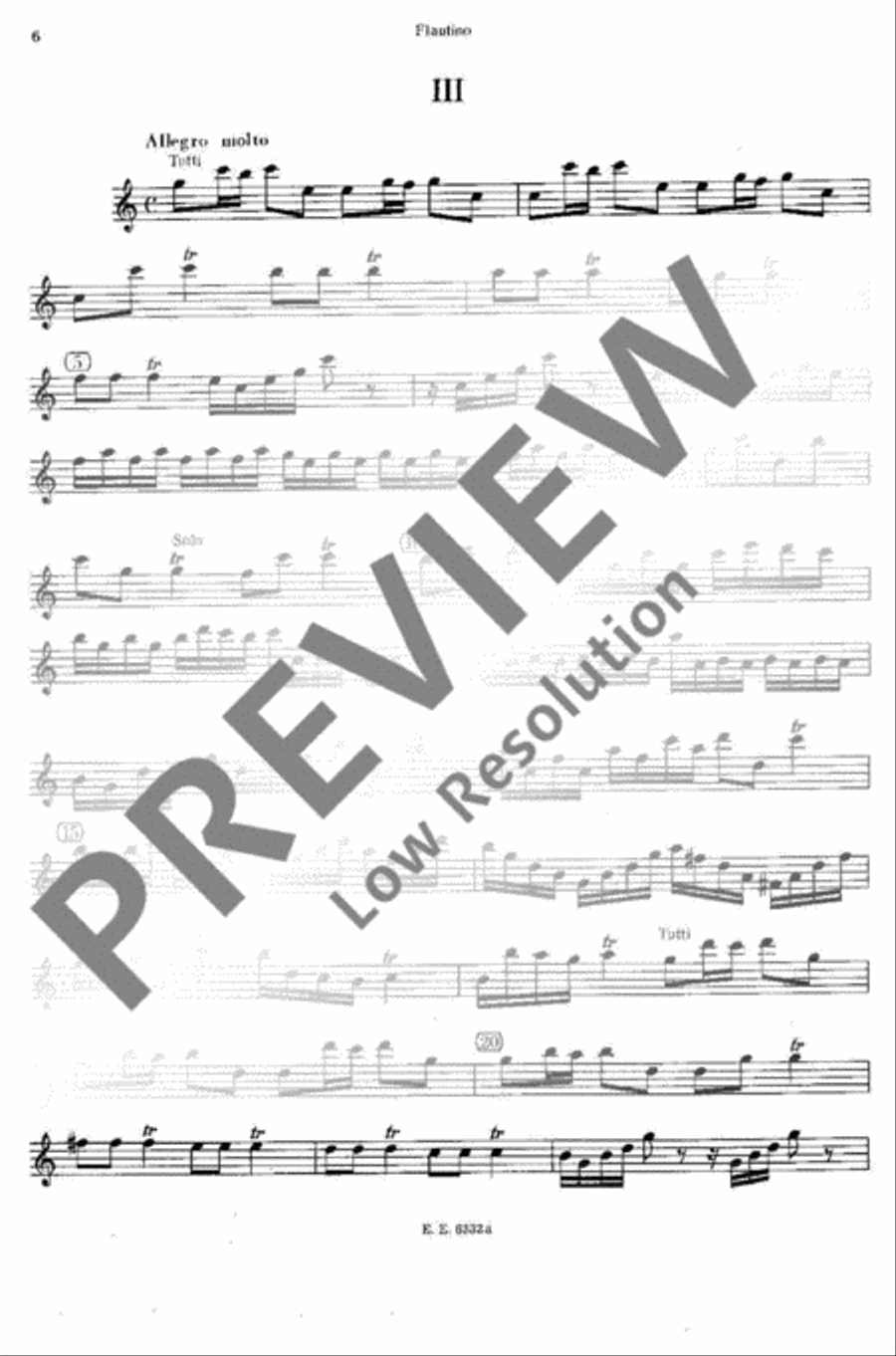 Concerto C major Recorder scores gallery preview page 7