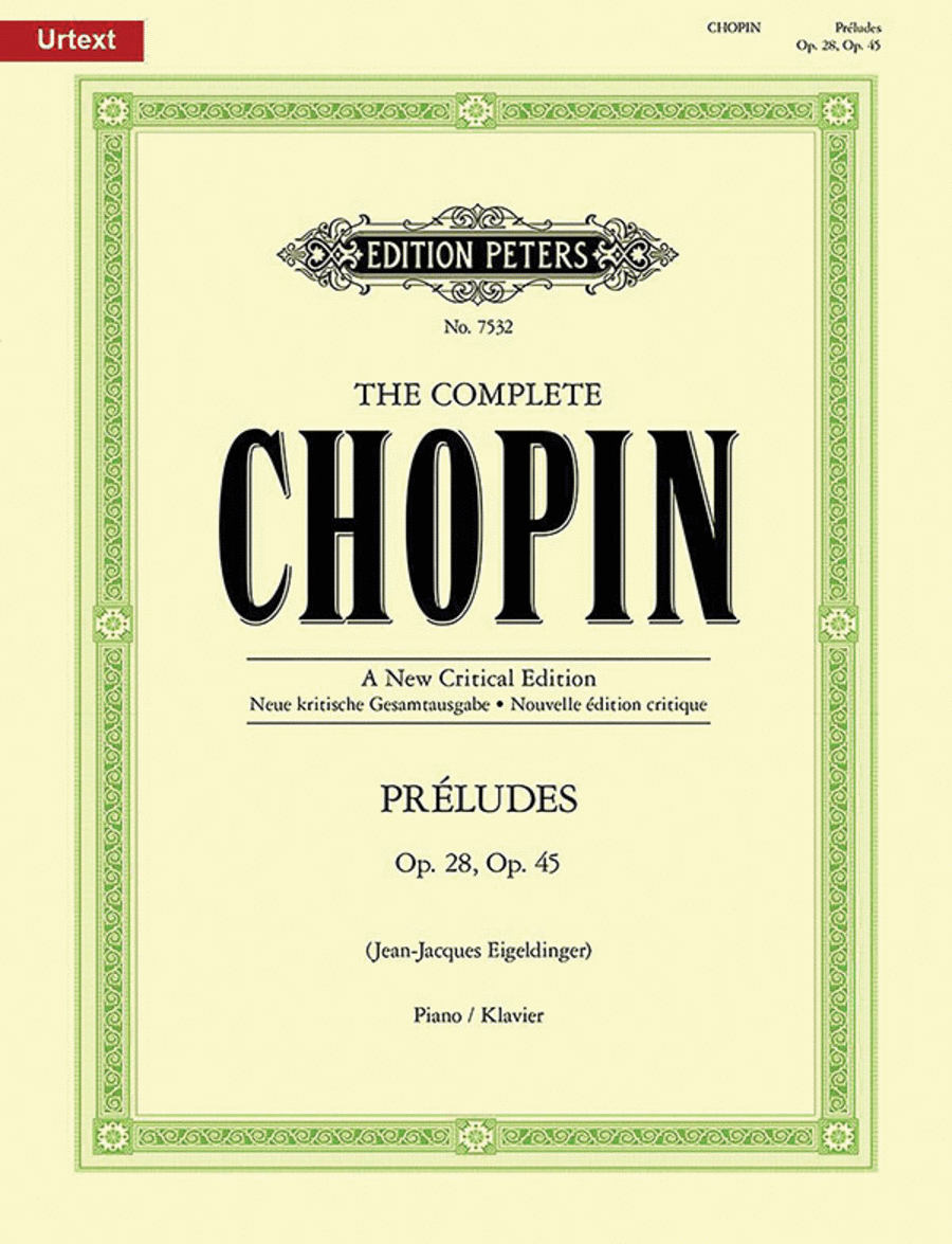 Préludes for Piano Piano Solo scores gallery preview page 1