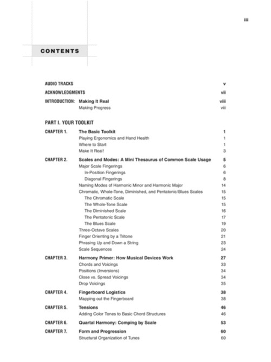 The Practical Jazz Guitarist Electric Guitar scores gallery preview page 2