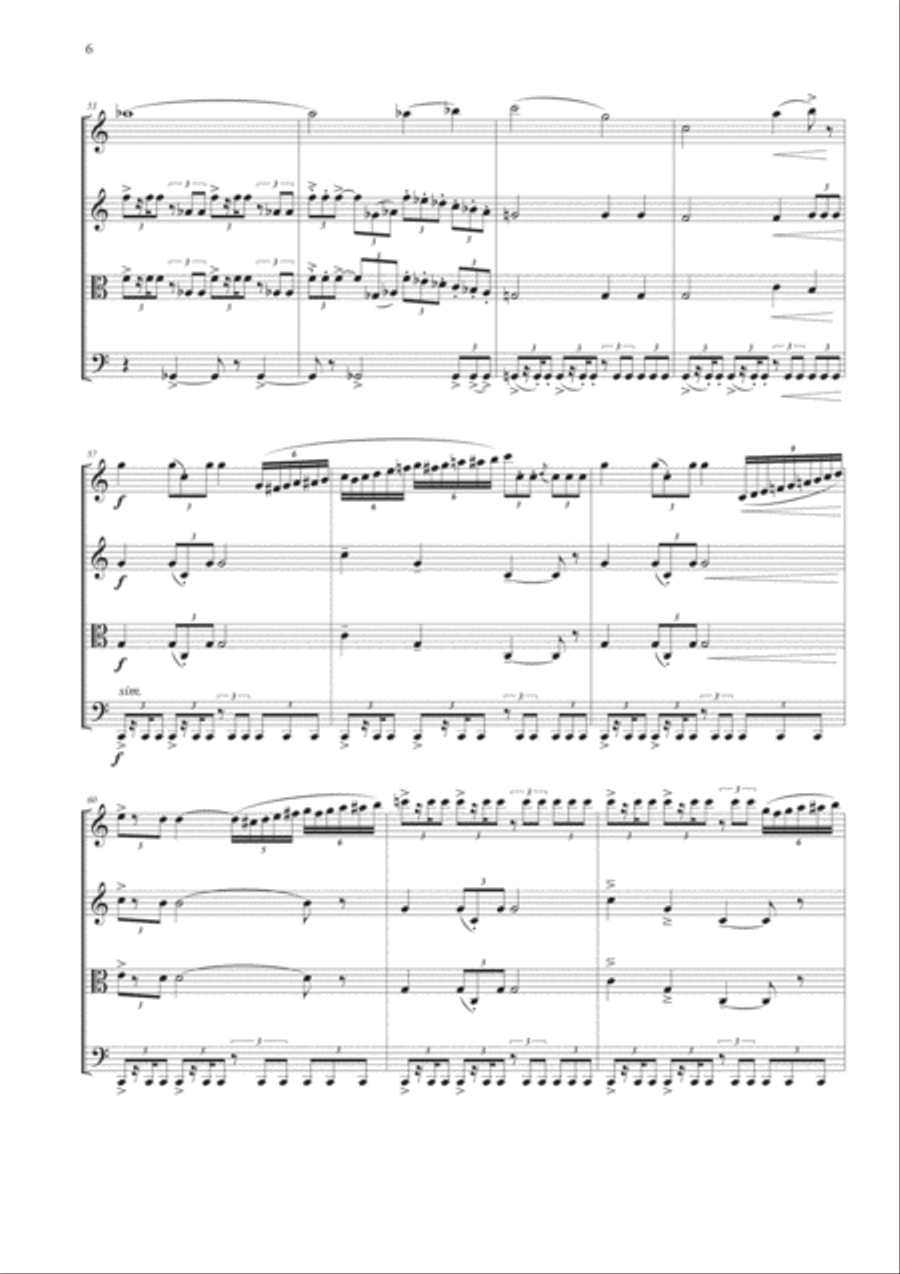 Superman String Quartet scores gallery preview page 6