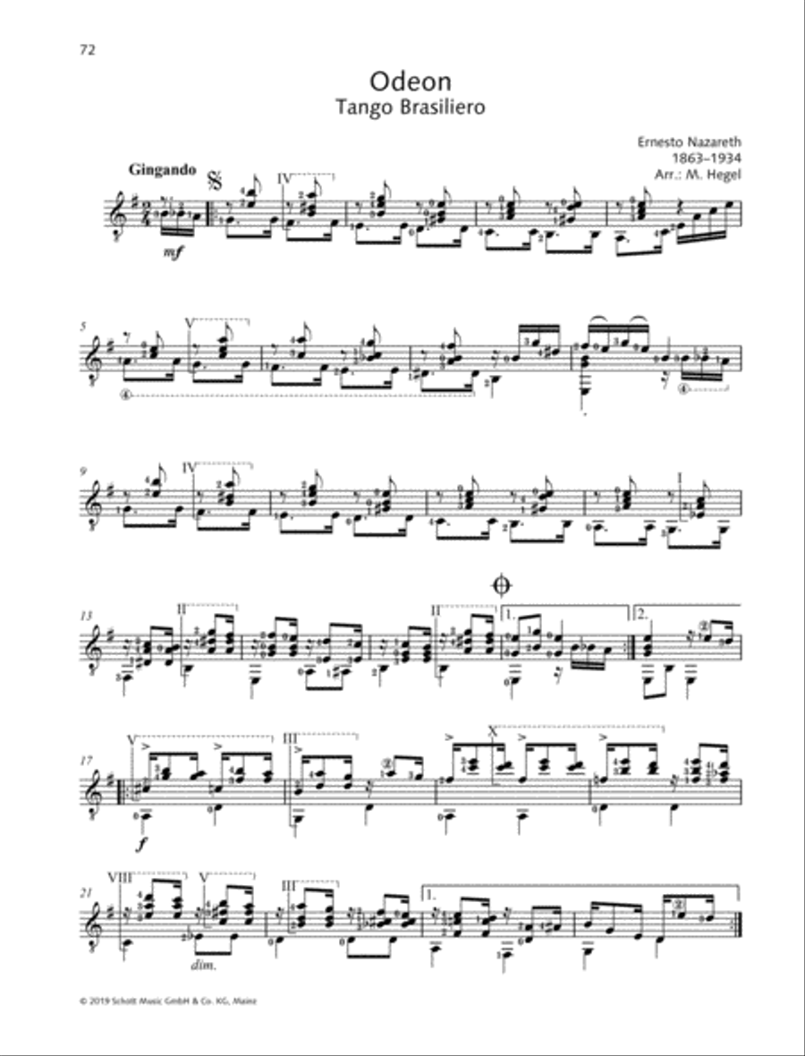 Odeon Acoustic Guitar scores gallery preview page 2