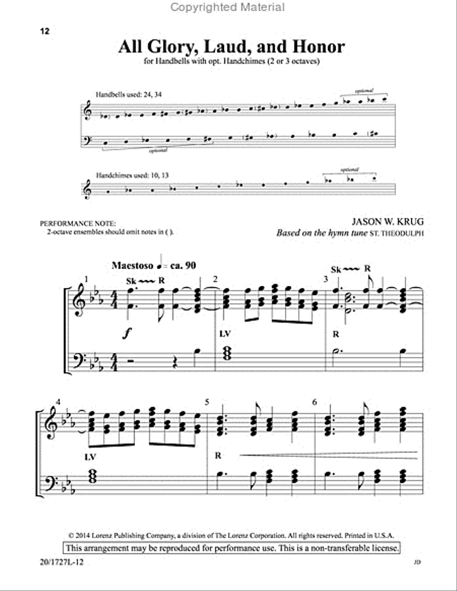Celebrating the Seasons 3-Octaves scores gallery preview page 9