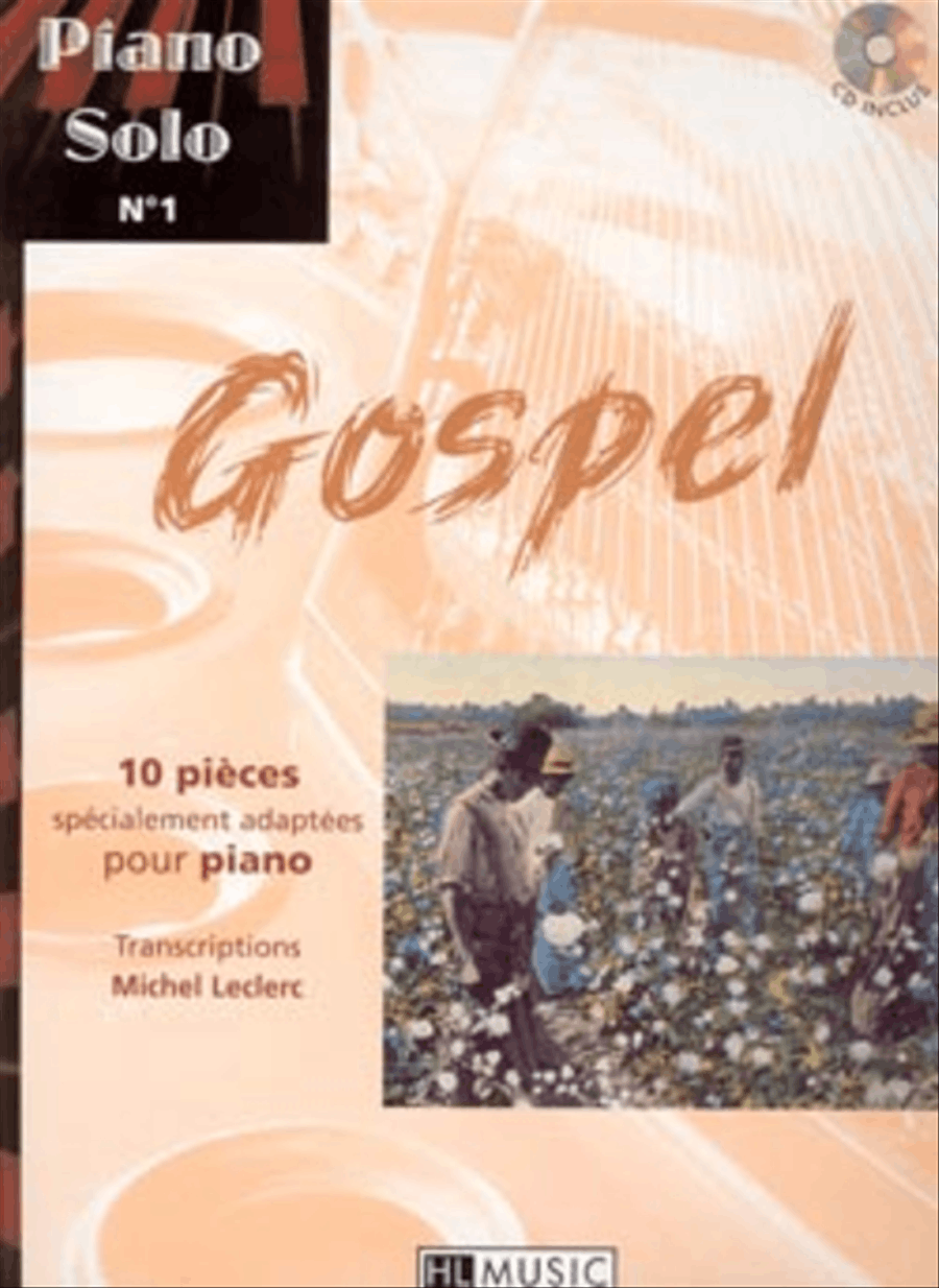 Piano solo no. 1: Gospel Piano Solo scores gallery preview page 1