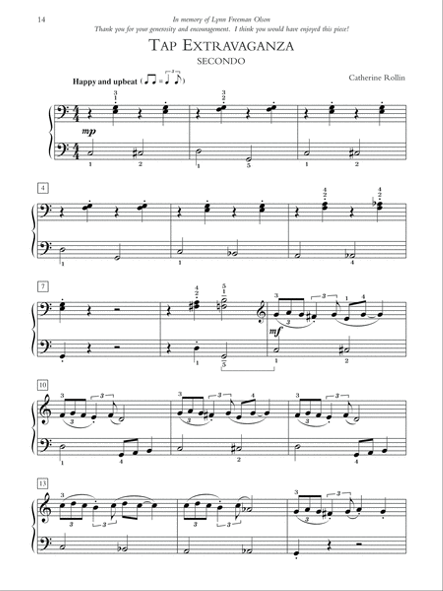 Dances for Two, Book 1 Small Ensemble scores gallery preview page 3