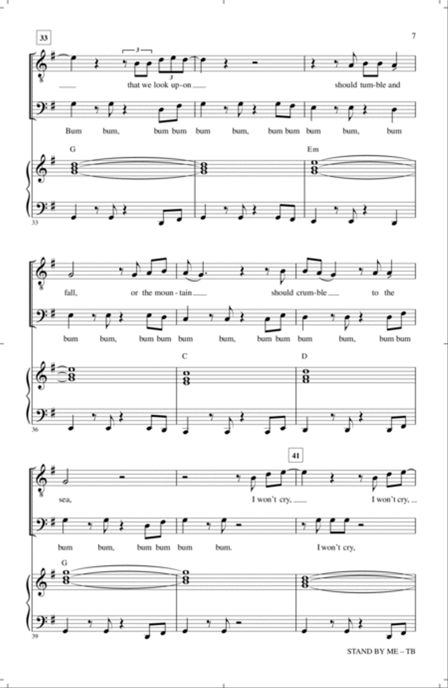 Stand By Me (Arr. Roger Emerson) TB scores gallery preview page 5