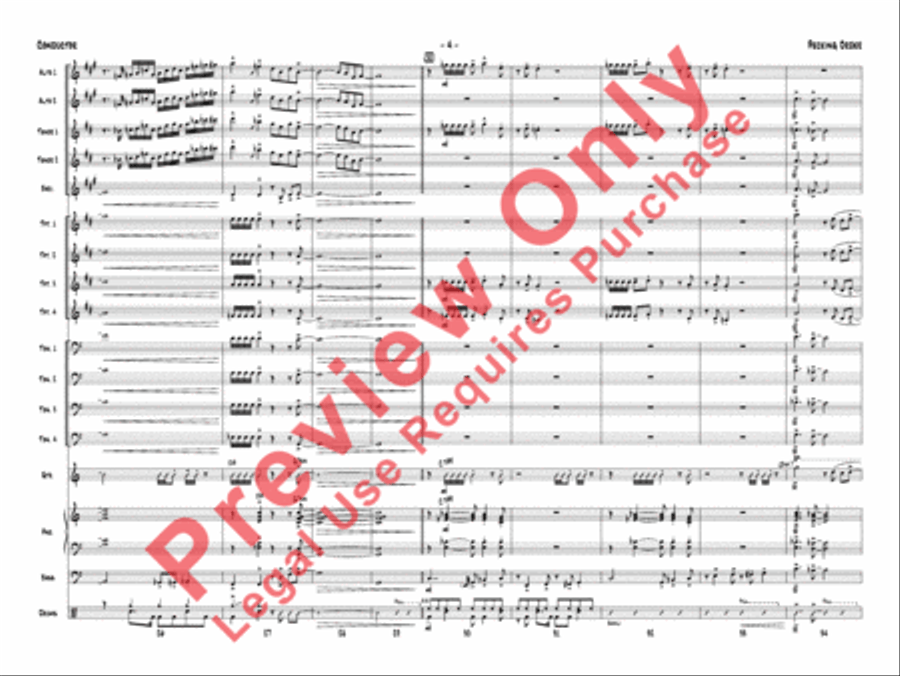 Pecking Order Jazz Ensemble scores gallery preview page 7