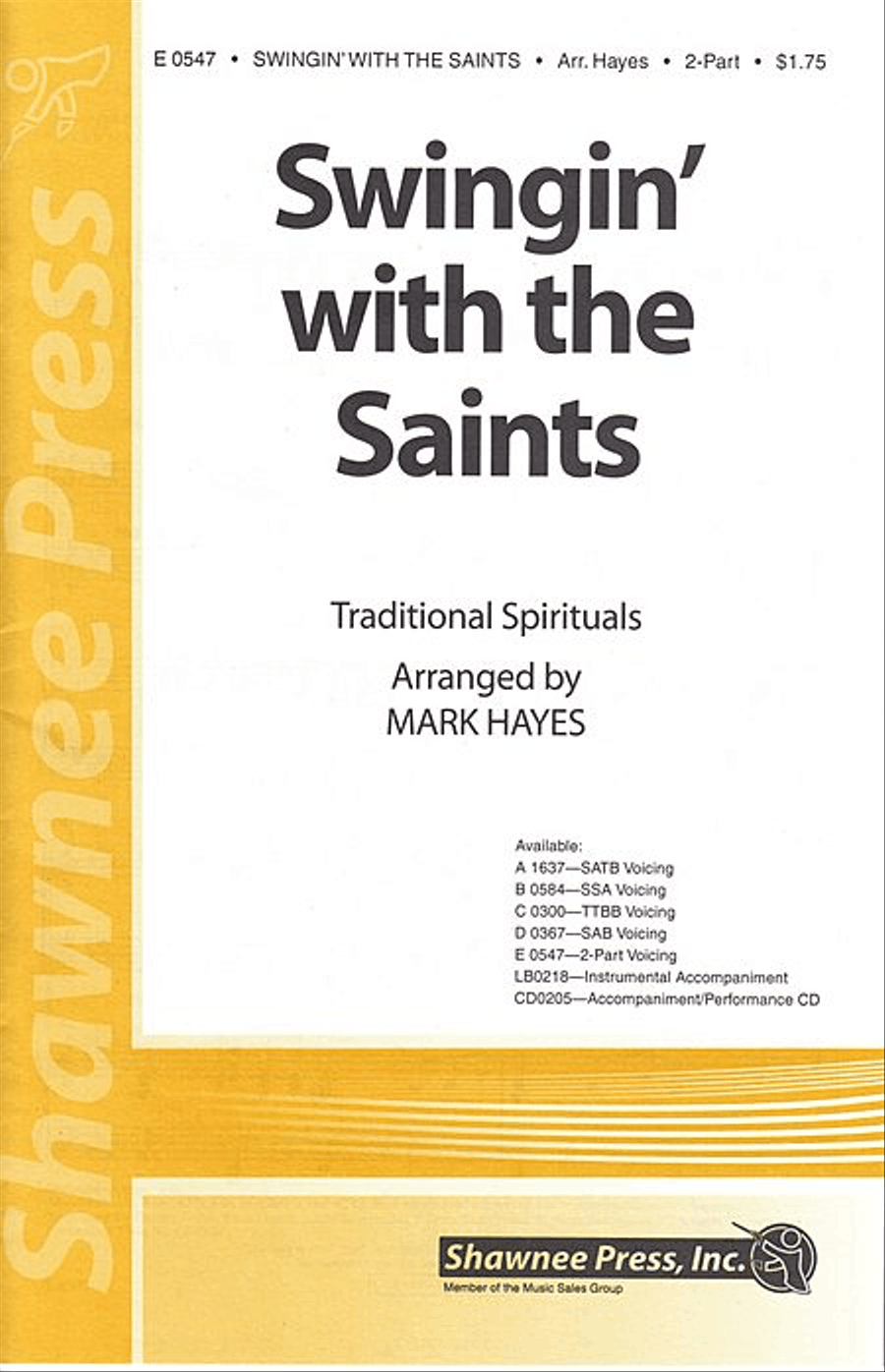Swingin' with the Saints Choir scores gallery preview page 1