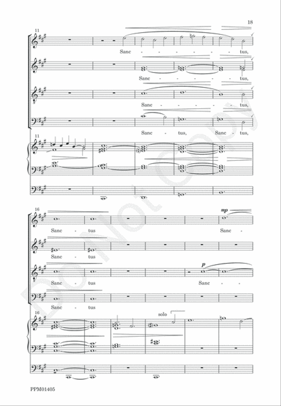 Mass Mass 4-Part scores gallery preview page 20