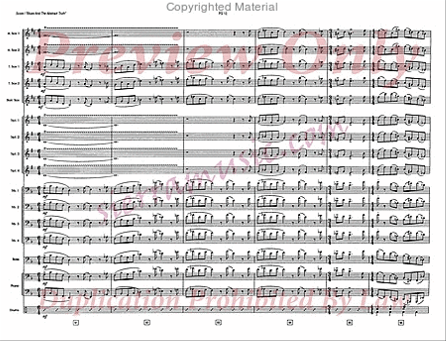 Blues And The Abstract Truth Big Band scores gallery preview page 13