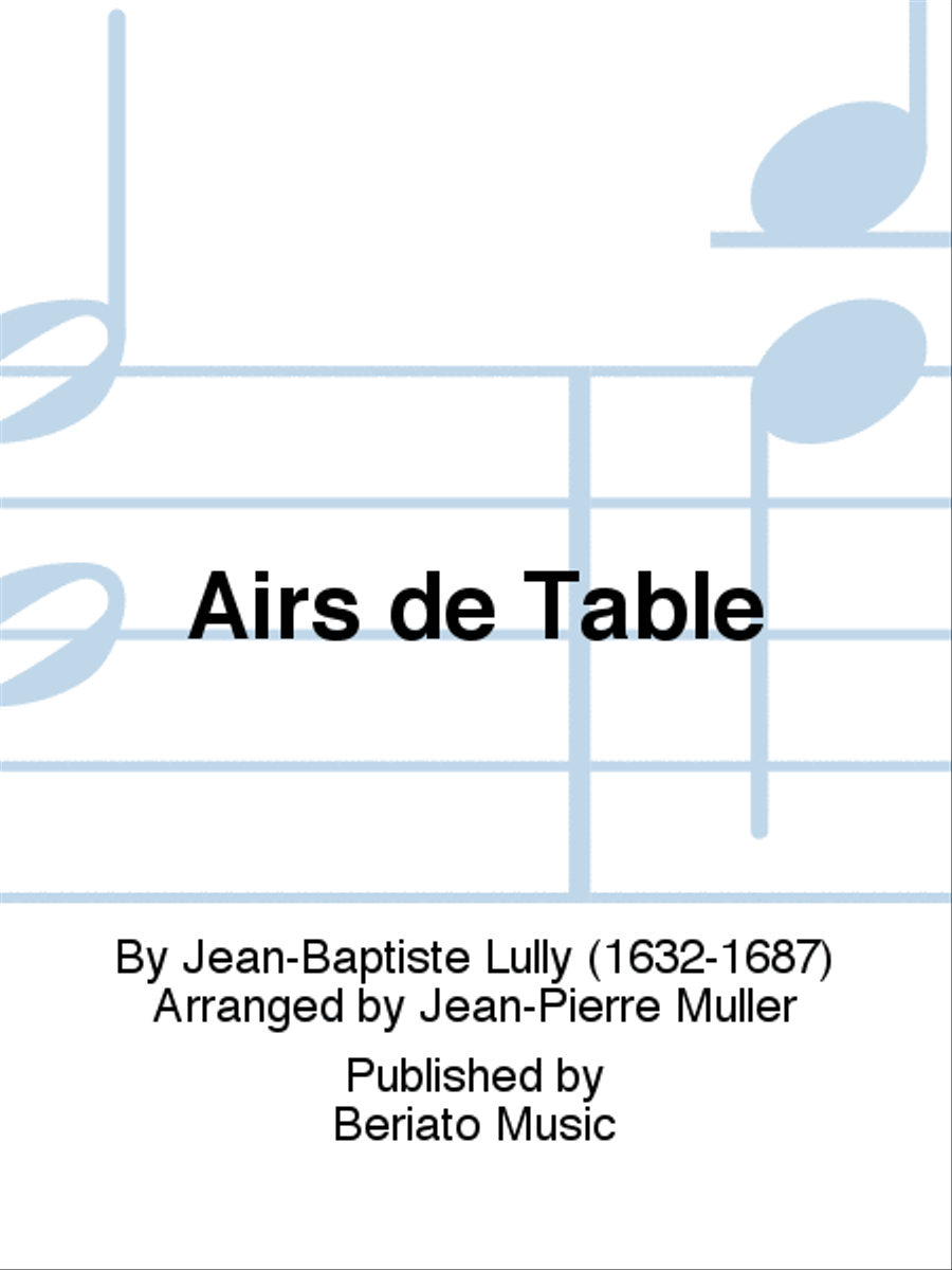 Airs de Table Horn scores gallery preview page 1